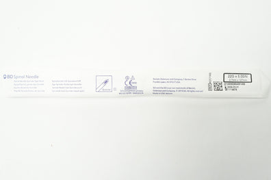 BD 405148 Spinal Ndle Quincke 22 GA. x 5.00 inch